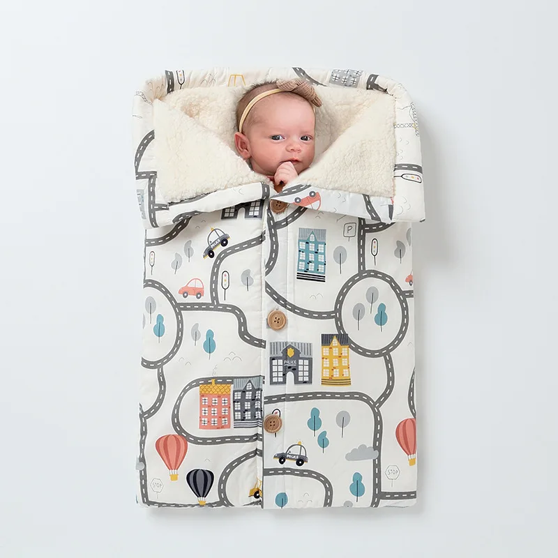 Winter Baby Sleeping Bag Newborn Thickened Pure Cotton Sleepsacks Swaddle Quilt Infant Swaddling Warm Sleep Sack for 0-12 Month
Winter Baby Sleeping Bag Newborn Thickened Pure Cotton Sleepsacks Swaddle Quilt Infant Swaddling Warm Sleep Sack for 0-12 Month