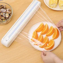 Food Wrap Dispenser Cutter Kitchen Organizer Storage Foil Cling Film Wrap Dispenser Outils Gadgets Sharp Film Cutter Tools
Food Wrap Dispenser Cutter Kitchen Organizer Storage Foil Cling Film Wrap Dispenser Outils Gadgets Sharp Film Cutter Tools