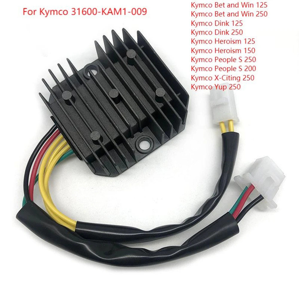 Motor Voltage Regulator Rectifier For Kymco Bet and Win125/250 Dink125/250 Heroism125 /150 People S250 /200 X-Citing250 Yup 250
Motor Voltage Regulator Rectifier For Kymco Bet and Win125/250 Dink125/250 Heroism125 /150 People S250 /200 X-Citing250 Yup 250