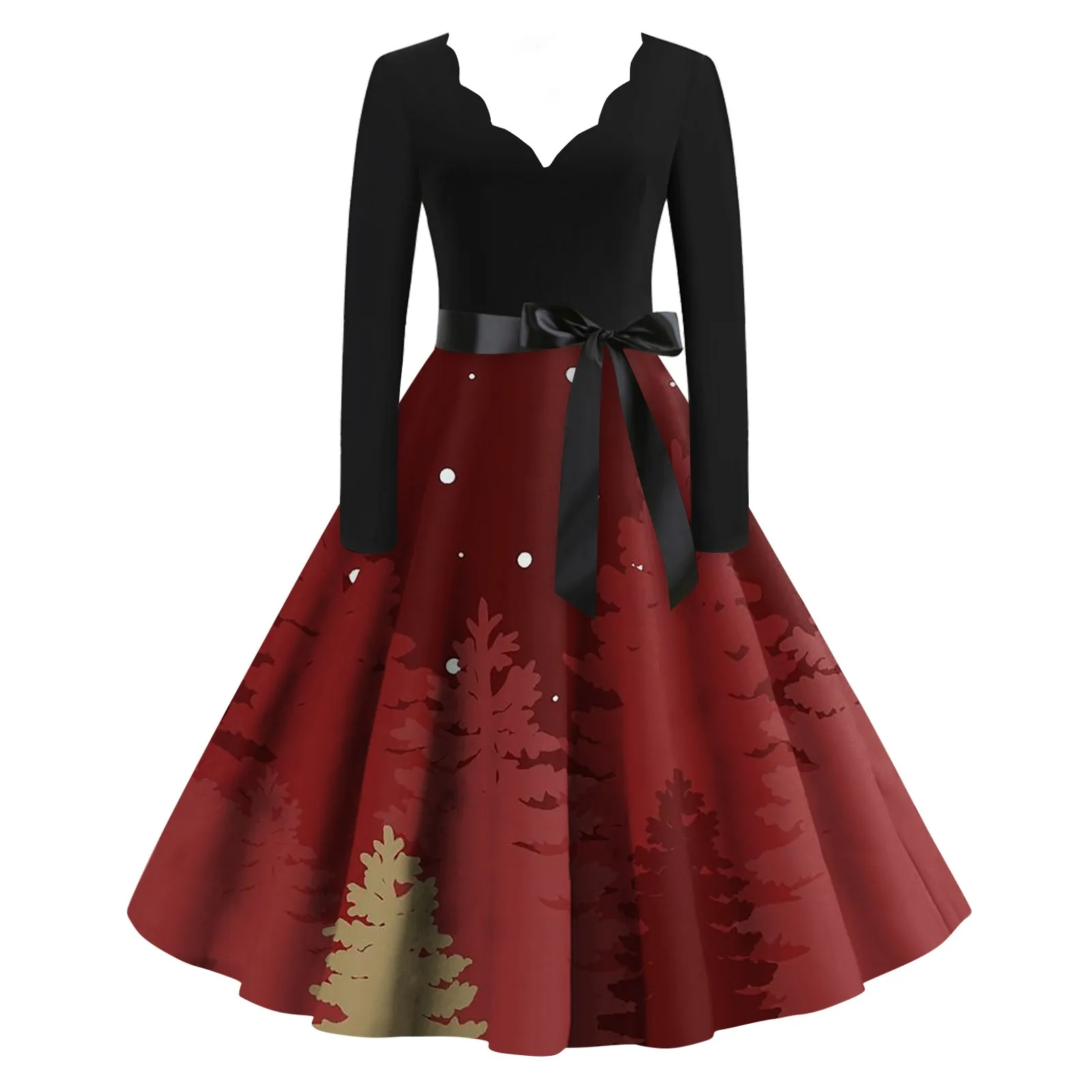 Long Dresses Elegant V-Neck Winter Dress Women 2023 Casual Long Sleeves Floor-Length Christmas Frocks For Girls Vestido Fiesta
Long Dresses Elegant V-Neck Winter Dress Women 2023 Casual Long Sleeves Floor-Length Christmas Frocks For Girls Vestido Fiesta