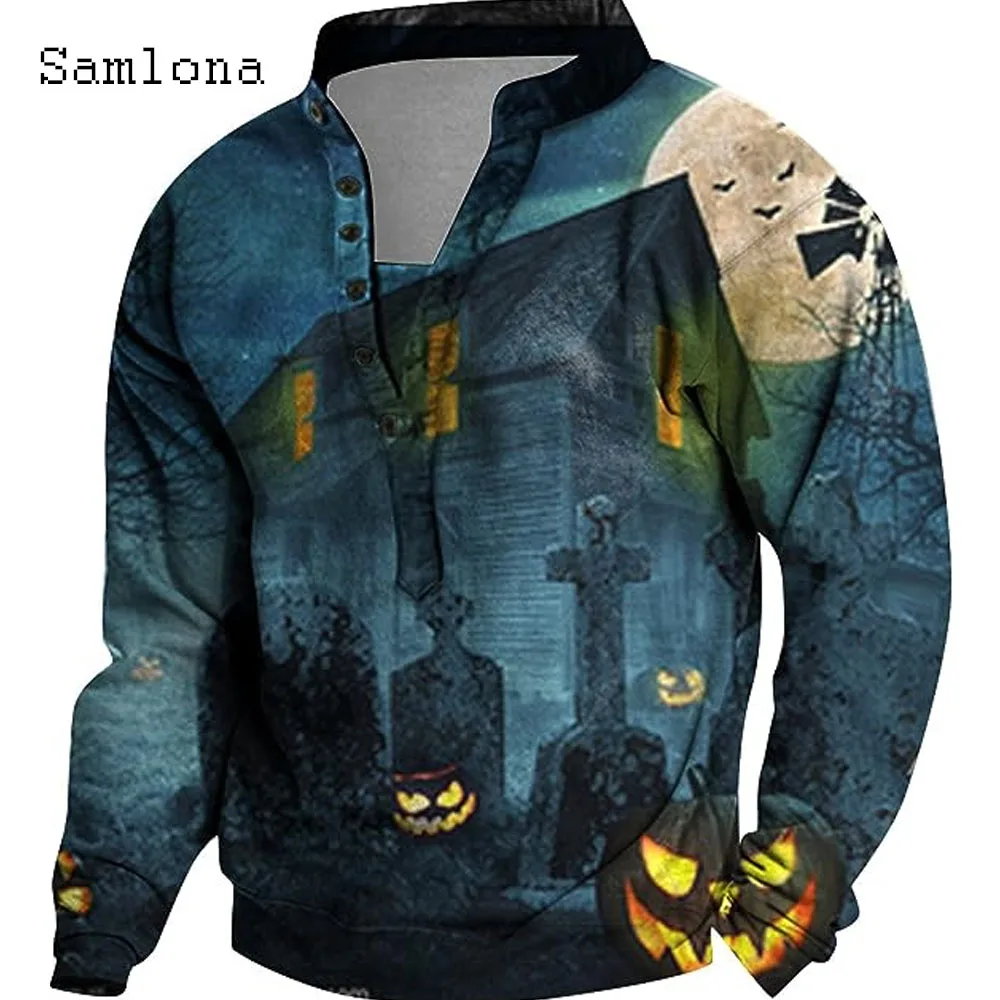 Mens Plush Sweatshirts Long Sleeve Tops Streetwear 2023 Autumn Casual Pullovers Halloween 3D Print Sweatshirt Male Tracksuits
Mens Plush Sweatshirts Long Sleeve Tops Streetwear 2023 Autumn Casual Pullovers Halloween 3D Print Sweatshirt Male Tracksuits