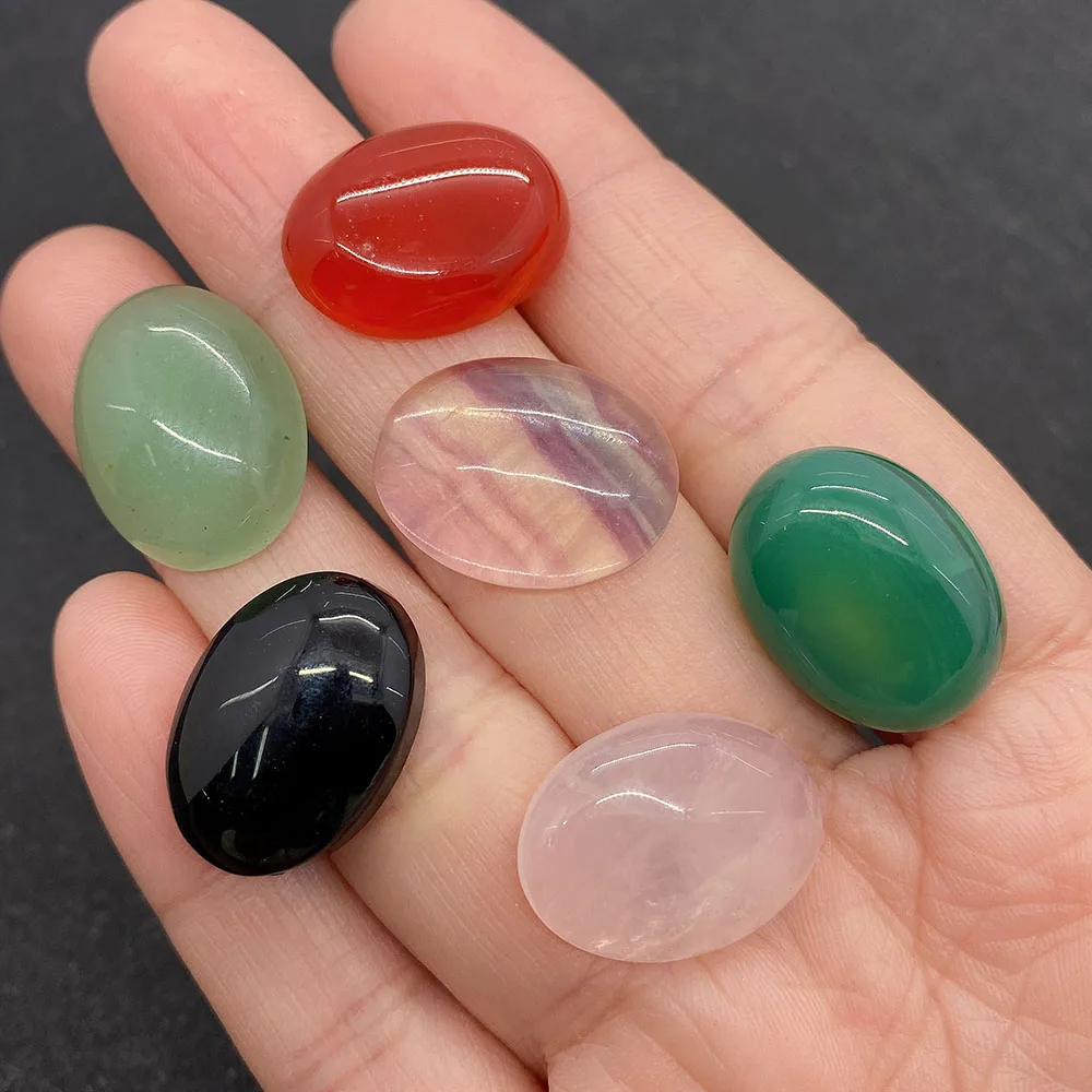 5pcs15x20mm Bead Cabochon Natural Gem Oval Loose Bead Cabochon Embossed Fitting DIY Jewelry Making Ring Earring Accessories
5pcs15x20mm Bead Cabochon Natural Gem Oval Loose Bead Cabochon Embossed Fitting DIY Jewelry Making Ring Earring Accessories
