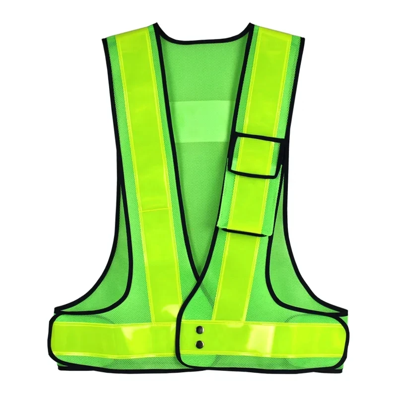 Reflective Vest Motorcycle Road Traffic Cycling Air-permeable Thickened Breathable Mesh Safety Clothing Warning Vest with Pocket
Reflective Vest Motorcycle Road Traffic Cycling Air-permeable Thickened Breathable Mesh Safety Clothing Warning Vest with Pocket