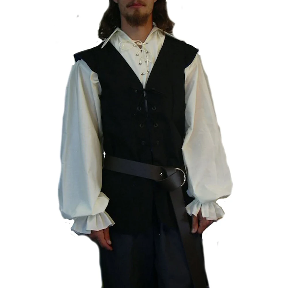 Mens Waistcoat Vest Top Slim Casual Comfortable Soft Casual Sport Vintage Buttons Renaissance Costume Medieval Sleeveless
Mens Waistcoat Vest Top Slim Casual Comfortable Soft Casual Sport Vintage Buttons Renaissance Costume Medieval Sleeveless