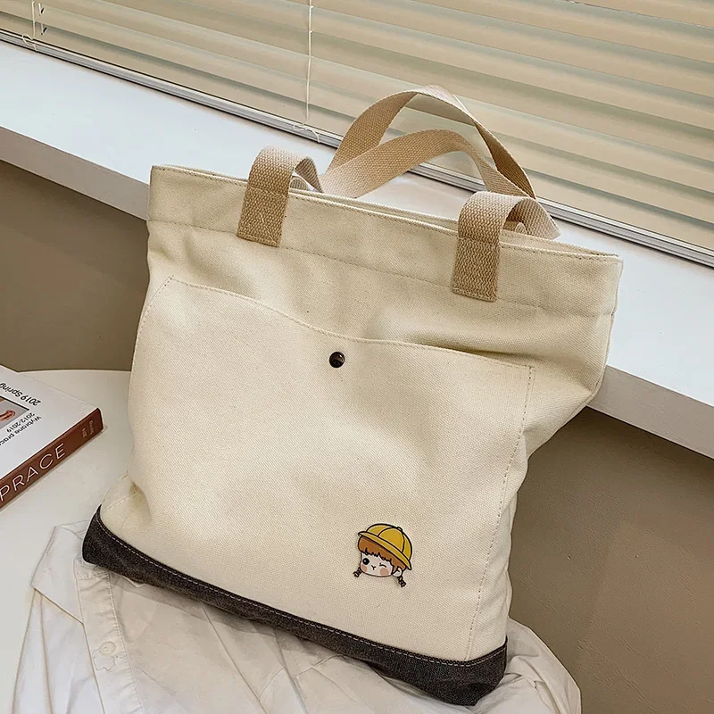 College student canvas bag women 2023 new trendy Japanese versatile large capacity shoulder bag ins casual handbag
College student canvas bag women 2023 new trendy Japanese versatile large capacity shoulder bag ins casual handbag