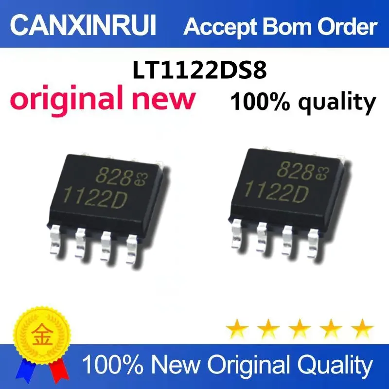 LT1122DS8 LT1122D SOP8 pin patch JFET input operational amplifier imported chip
LT1122DS8 LT1122D SOP8 pin patch JFET input operational amplifier imported chip