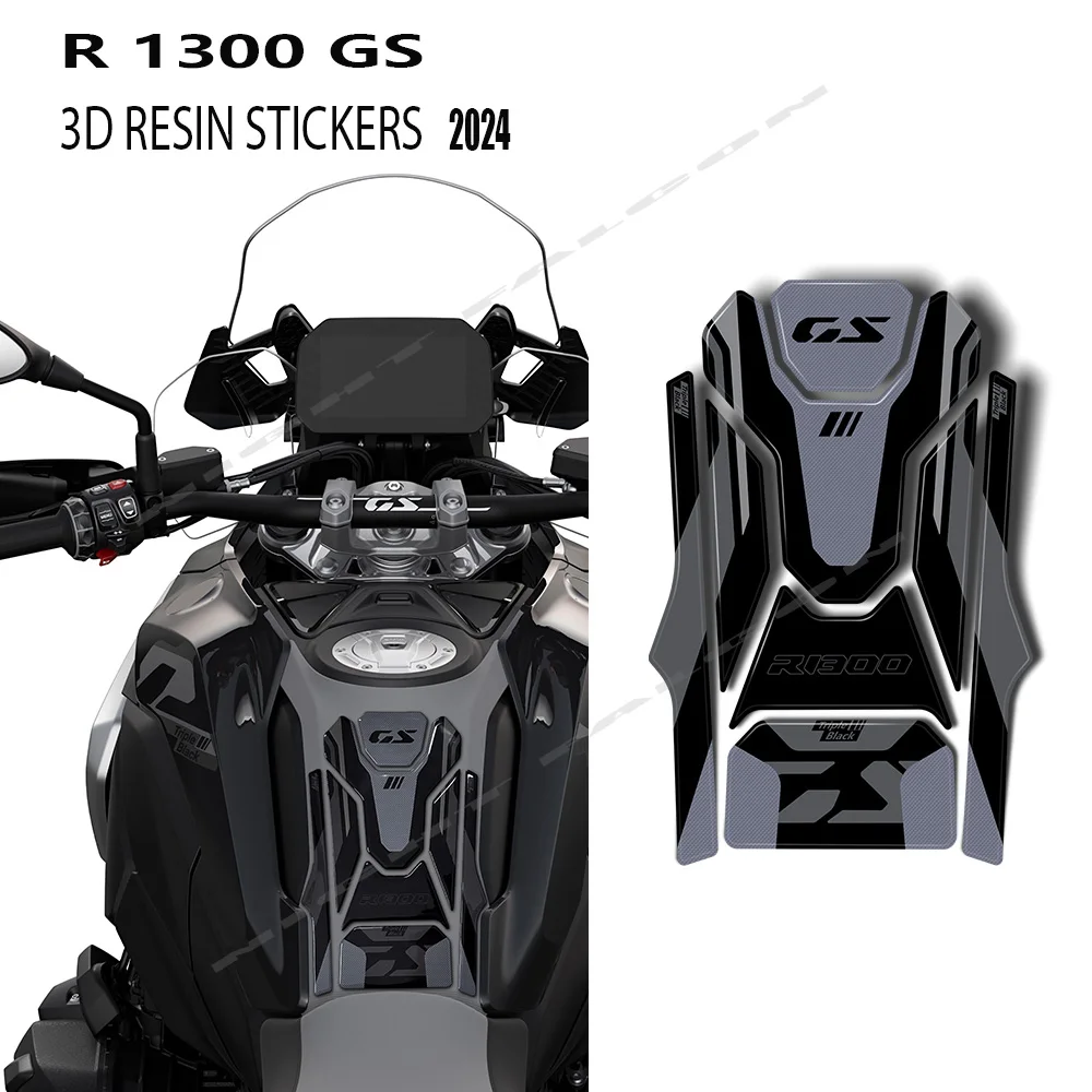 Новинка, аксессуары для мотоциклов GS 1300 2024, 3D эпоксидная смола, наклейка, прокладка на бак, защитный комплект для BMW R 1300 GS 2023-
Новинка, аксессуары для мотоциклов GS 1300 2024, 3D эпоксидная смола, наклейка, прокладка на бак, защитный комплект для BMW R 1300 GS 2023-