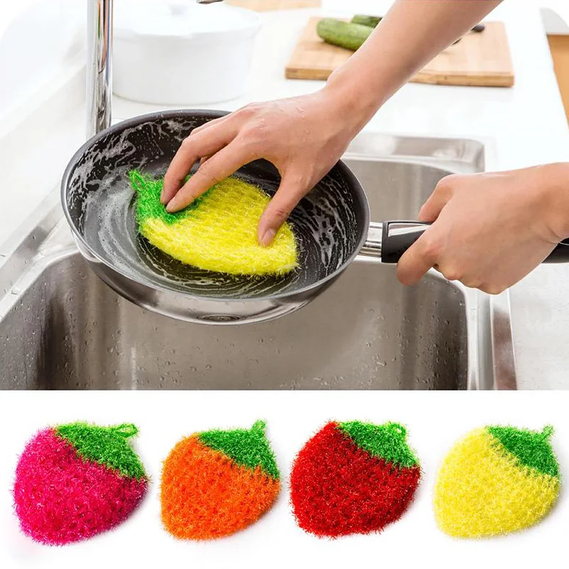 Fruit Dish Sponge Scouring Pad Clean Non-scratch Scrubber Kitchen Tool Bowl Pan Dish Washing Super Absorbent Cleaning Cloth
Fruit Dish Sponge Scouring Pad Clean Non-scratch Scrubber Kitchen Tool Bowl Pan Dish Washing Super Absorbent Cleaning Cloth