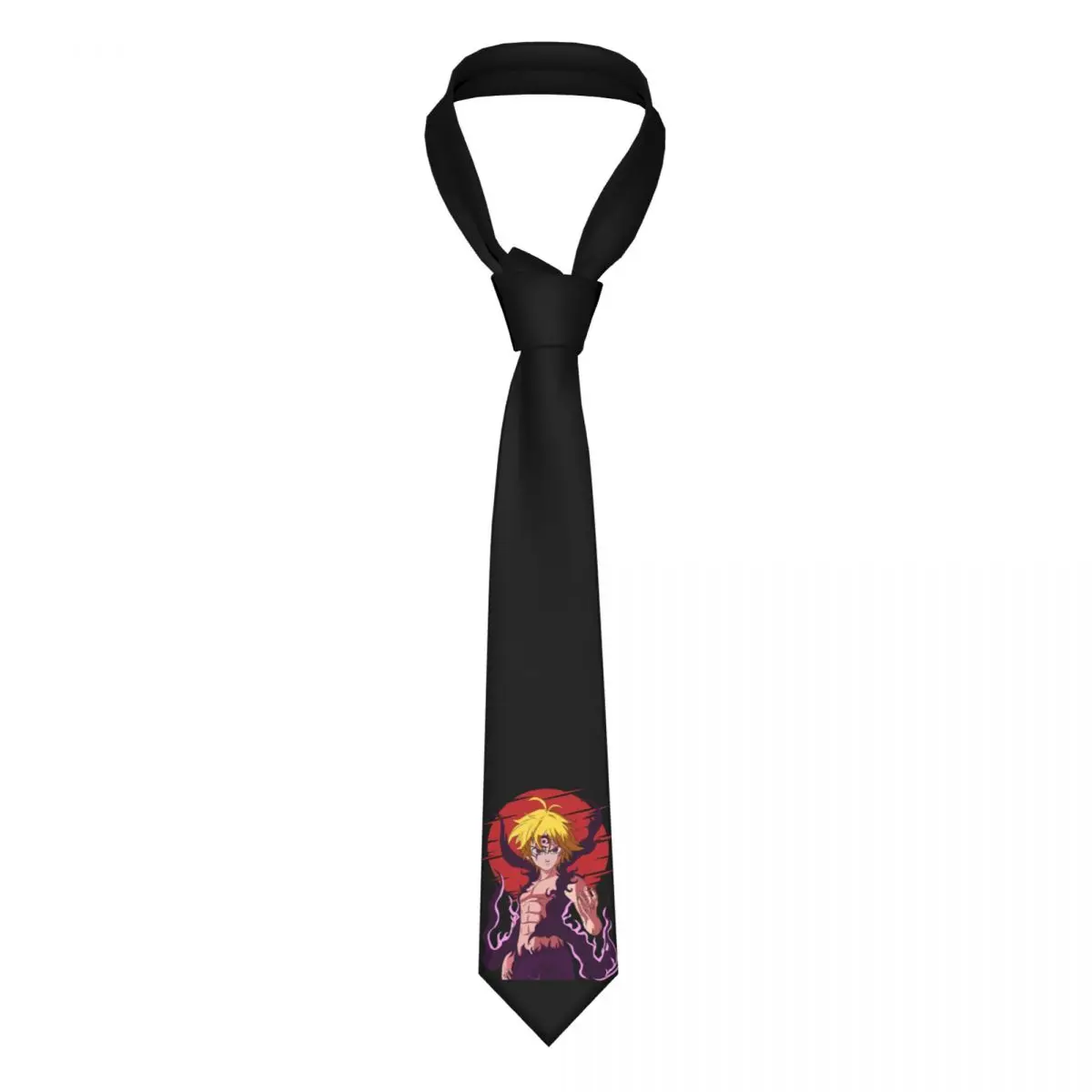 The Seven Deadly Sins Necktie Men Women Polyester 8 cm Meliodas Escanor Neck Tie for Fashion Classic Daily Wear Gravatas Gift
The Seven Deadly Sins Necktie Men Women Polyester 8 cm Meliodas Escanor Neck Tie for Fashion Classic Daily Wear Gravatas Gift