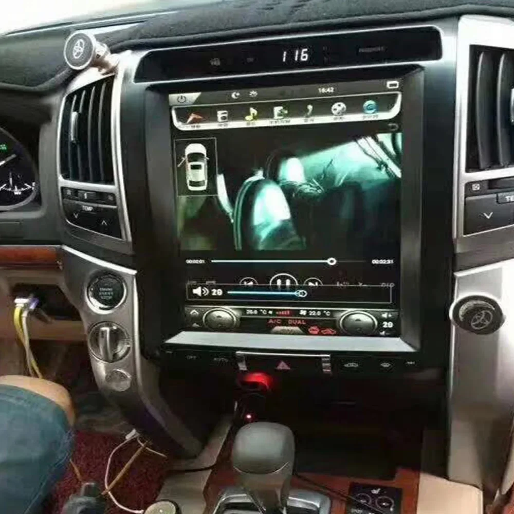 12,3 дюймовый вертикальный автомобильный DVD-проигрыватель PX6 в стиле Тесла Android 9,0 с GPS Навигатором для TOYOTA LAND CRUISER LC200 2008-2015 с камерой
12,3 дюймовый вертикальный автомобильный DVD-проигрыватель PX6 в стиле Тесла Android 9,0 с GPS Навигатором для TOYOTA LAND CRUISER LC200 2008-2015 с камерой