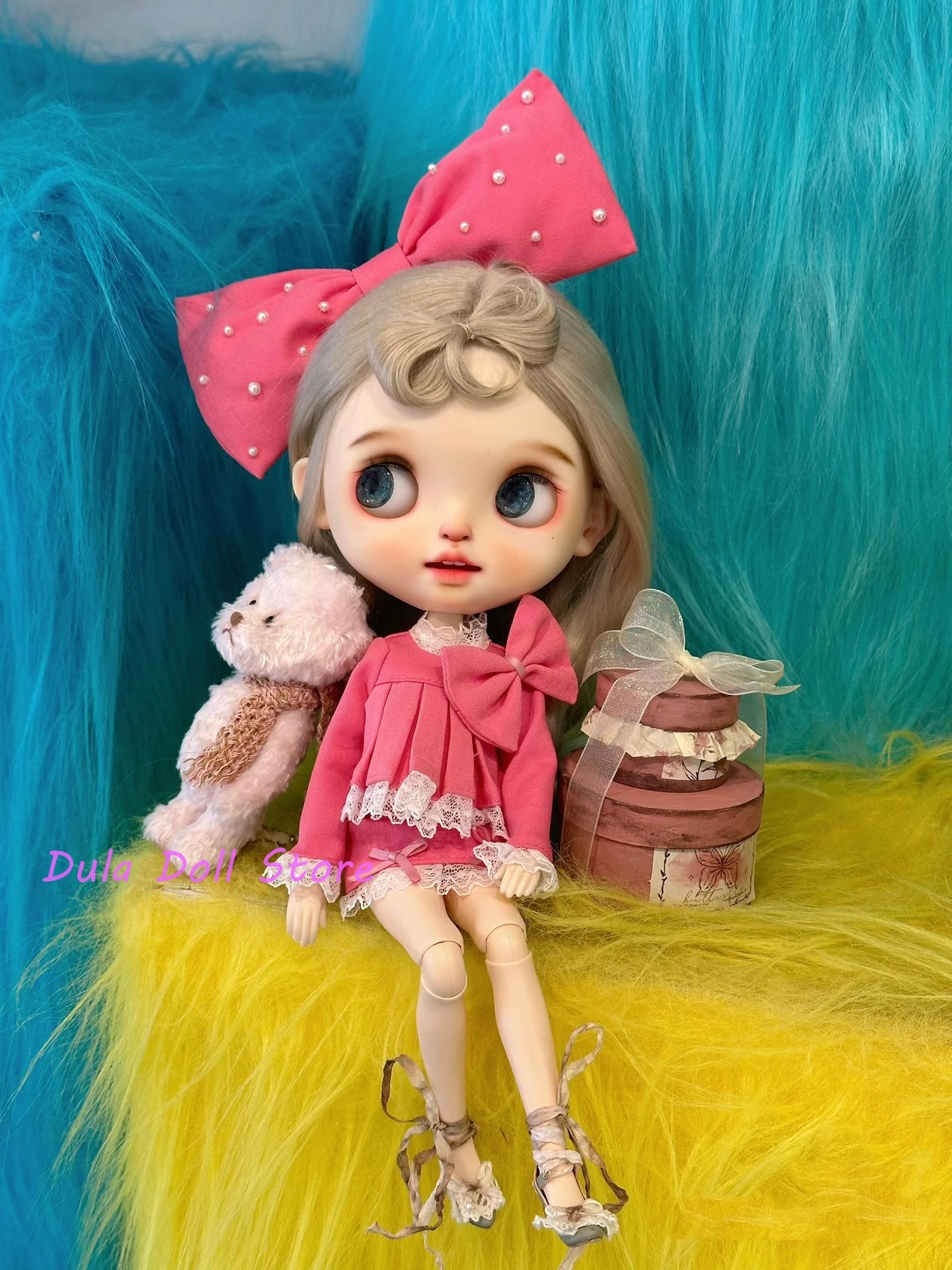 Dula Doll Clothes Dress Pink skirt Blythe ob24 ob22 Azone Licca ICY JerryB 1/6 Bjd Doll
Dula Doll Clothes Dress Pink skirt Blythe ob24 ob22 Azone Licca ICY JerryB 1/6 Bjd Doll