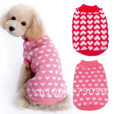 Dog Cat Clothes Winter Warm Cat Sweater Clothing Chihuahua Yorkie Pug Knited Puppy Outfit Pet Pullover Apparel
Dog Cat Clothes Winter Warm Cat Sweater Clothing Chihuahua Yorkie Pug Knited Puppy Outfit Pet Pullover Apparel