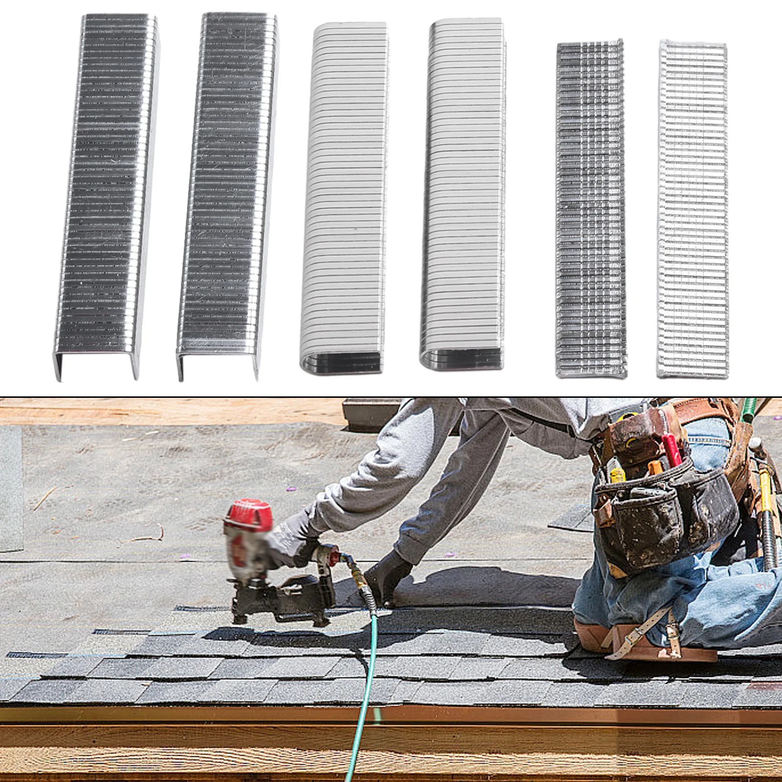 600pcs U/ Door /T Shaped Staples Nails 12mm/8mm/10mm For Staple Gun Stapler DIY Home Gardening Workshop Nail Shaped Stapler
600pcs U/ Door /T Shaped Staples Nails 12mm/8mm/10mm For Staple Gun Stapler DIY Home Gardening Workshop Nail Shaped Stapler