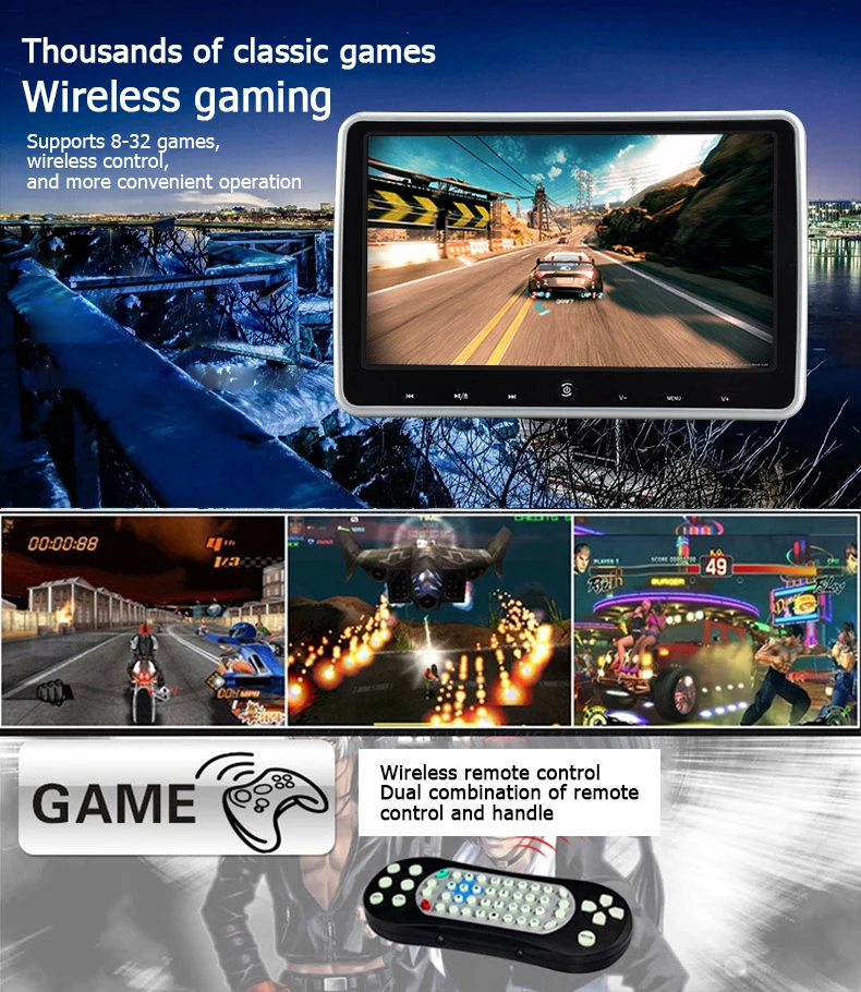 رقيقة جدا شاشة الكريستال السائل 10.1 بوصة سيارة مسند الرأس رصد AV لاعب مرآة ربط FHD1080P شاشة فيديو مع USB/SD الوسائط المتعددة 23 رقيقة جدا شاشة الكريستال السائل 10.1 بوصة سيارة مسند الرأس رصد AV لاعب مرآة ربط FHD1080P شاشة فيديو مع USB/SD الوسائط المتعددة