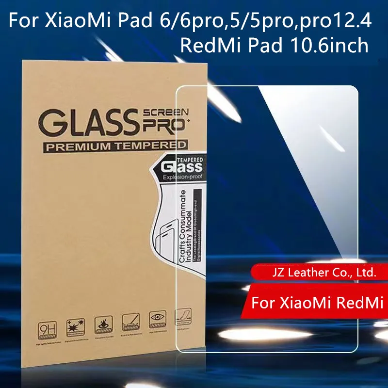 Tempered Glass Protectors for XiaoMi Tablet Pad 6 Pro Screen Protector MiPad 5 Pro 11 12.4 Redmi 10.6 Inch Explosion Proof Films
Tempered Glass Protectors for XiaoMi Tablet Pad 6 Pro Screen Protector MiPad 5 Pro 11 12.4 Redmi 10.6 Inch Explosion Proof Films