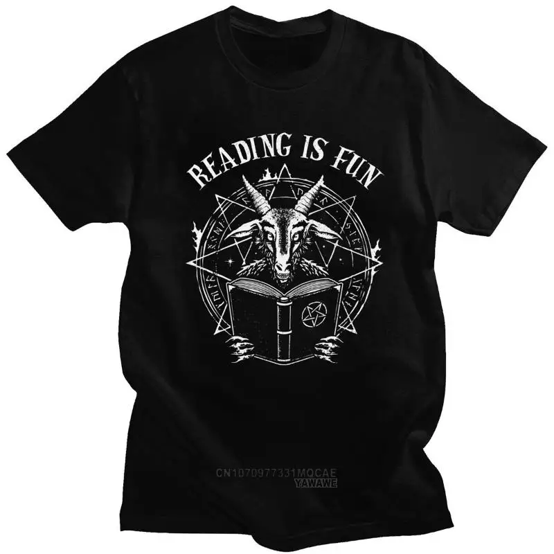 Футболка Baphomet графическая с изображением сатаны, демона, гейков, для чтения, женской культуры, пародия, цифровой принт, футболка в подарок, повседневные футболки
Футболка Baphomet графическая с изображением сатаны, демона, гейков, для чтения, женской культуры, пародия, цифровой принт, футболка в подарок, повседневные футболки