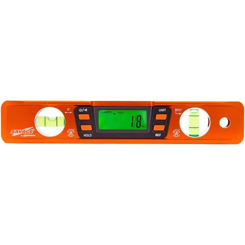 Swanson Tool Co SVT200 9-дюймовый Savage цифровой магнитный Алюминиевый сплав Torpedo Level, оранжевый
Swanson Tool Co SVT200 9-дюймовый Savage цифровой магнитный Алюминиевый сплав Torpedo Level, оранжевый