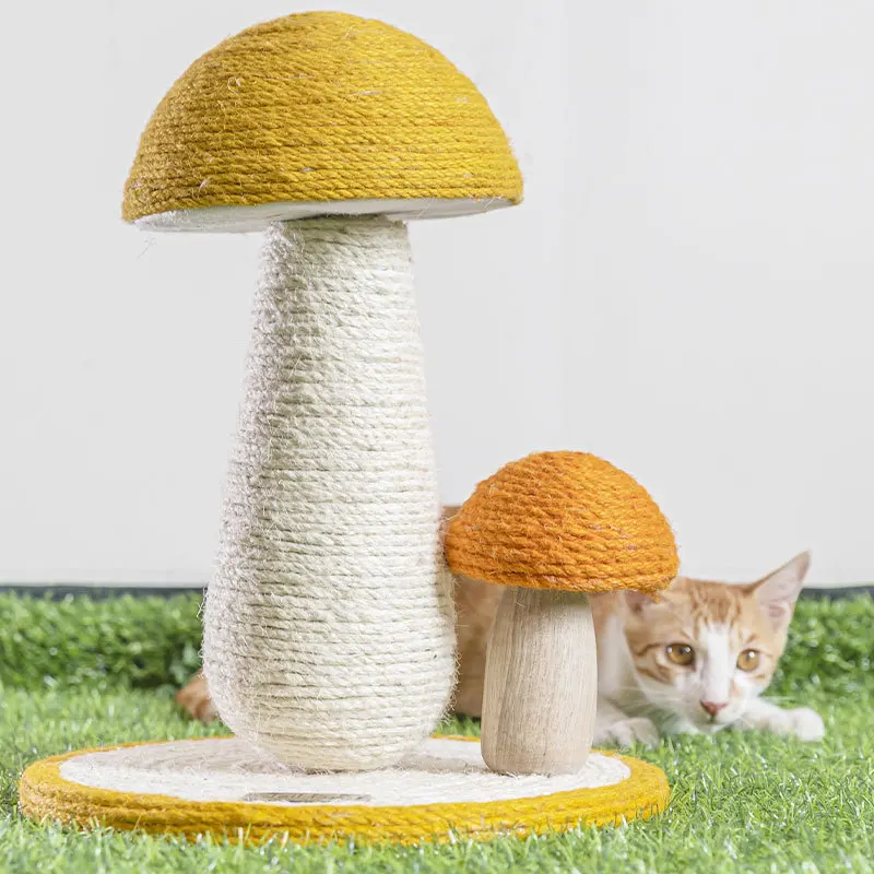 Cat Scratch Mushroom Cat Climbing Frame Cats Scratcher Mushroom Scratching Post for Cats Claw Grinding Protector Sofa Pet Toys
Cat Scratch Mushroom Cat Climbing Frame Cats Scratcher Mushroom Scratching Post for Cats Claw Grinding Protector Sofa Pet Toys