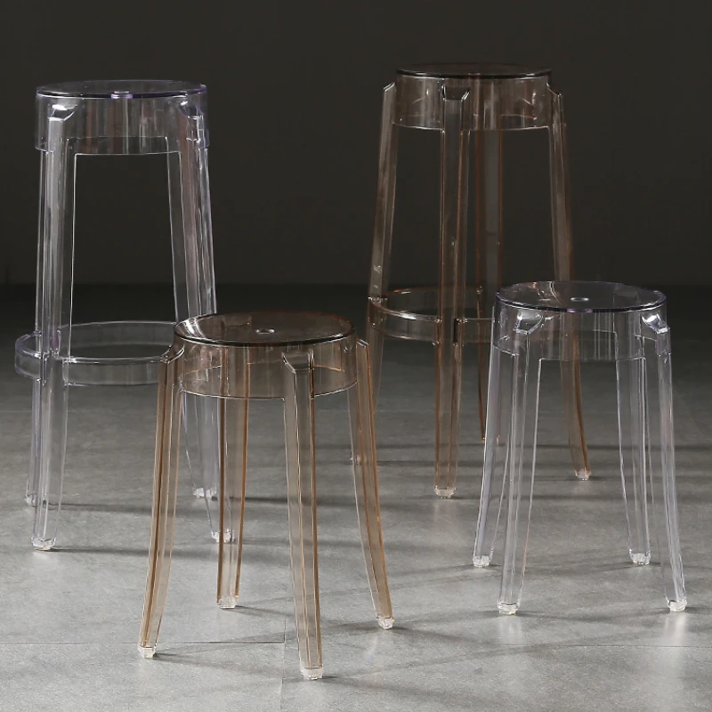 Nordic Transparent Chair Acrylic Bar Stool Crystal High Stool Restaurant round Stool Modern Minimalist Plastic Bar Stool
Nordic Transparent Chair Acrylic Bar Stool Crystal High Stool Restaurant round Stool Modern Minimalist Plastic Bar Stool