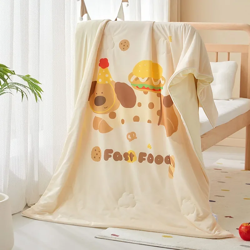 Children's Cool Summer Feeling Ice Silk Kindergarten Quilt Baby Air Conditioning Quilt Summer Thin Quilt
Children's Cool Summer Feeling Ice Silk Kindergarten Quilt Baby Air Conditioning Quilt Summer Thin Quilt