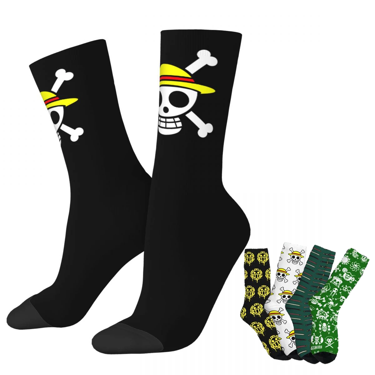 One Piece Manga Animated Socks Men's Women's Funny Happy Skull Flag Socks Novelty Spring Summer Autumn Winter Socks Gifts
One Piece Manga Animated Socks Men's Women's Funny Happy Skull Flag Socks Novelty Spring Summer Autumn Winter Socks Gifts