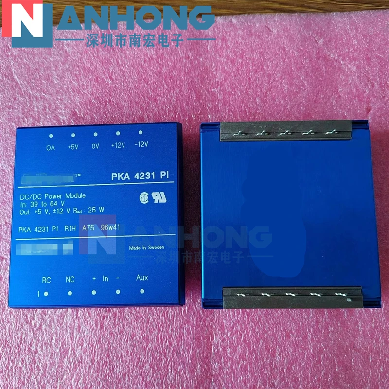 PKA4231PI DC/DC Power-Module Original New In: 39 to 64V Out:+5V. +-12V Pout:25W
PKA4231PI DC/DC Power-Module Original New In: 39 to 64V Out:+5V. +-12V Pout:25W