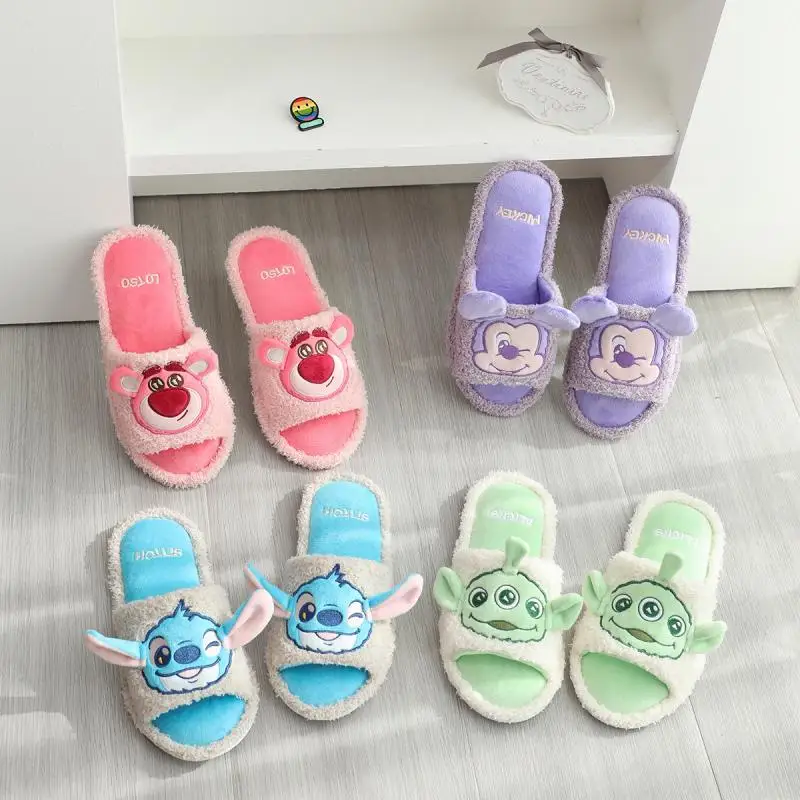 Kawaii Disney История игрушек милый мультфильм Ститч лотсо Микки инопланетянин плюшевый открытый носок домашние сандалии с открытым носком Швабра для пола
Kawaii Disney История игрушек милый мультфильм Ститч лотсо Микки инопланетянин плюшевый открытый носок домашние сандалии с открытым носком Швабра для пола