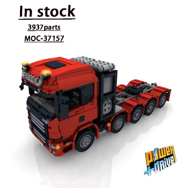 MOC-37157CustomRC10x4 6 SLT Truck/Red Truck AssemblyStitching Building BlockModel3937parts KidsBirthday Building Blocks Toy Gift
MOC-37157CustomRC10x4 6 SLT Truck/Red Truck AssemblyStitching Building BlockModel3937parts KidsBirthday Building Blocks Toy Gift