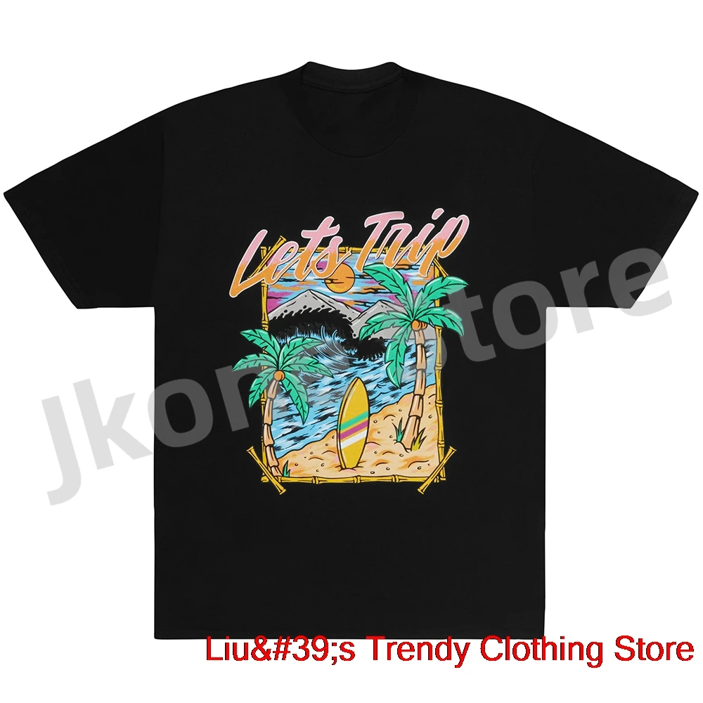 Футболки Sturniolo с тройным рисунком Let's Trip Paradise летние модные смешные повседневные футболки унисекс с коротким рукавом
Футболки Sturniolo с тройным рисунком Let's Trip Paradise летние модные смешные повседневные футболки унисекс с коротким рукавом