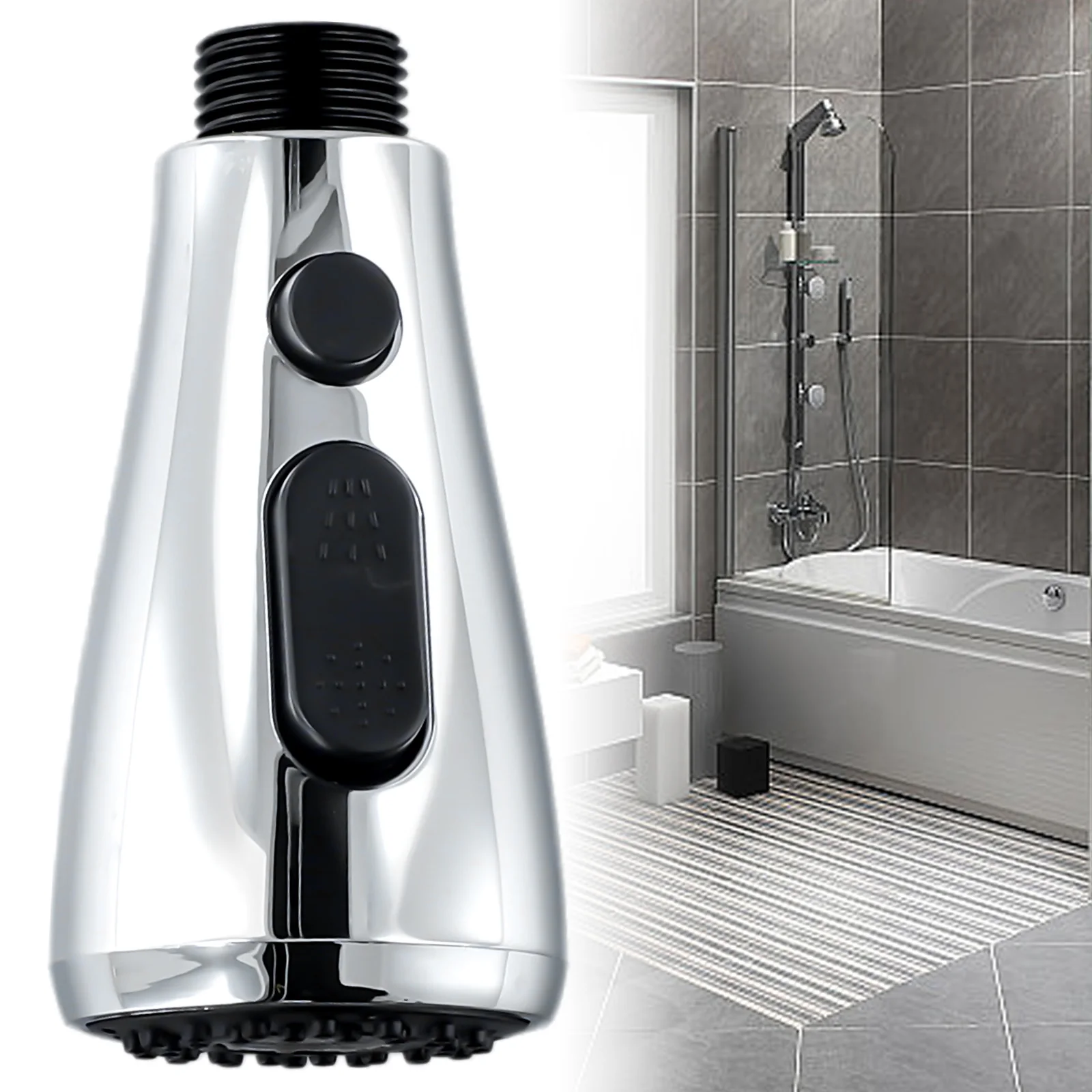 Durable Commercial Spray Tap Head Tap Head Modern Pull Out Sink Faucet ABS Corrosion & Rust-resistant General 1/2 Inch
Durable Commercial Spray Tap Head Tap Head Modern Pull Out Sink Faucet ABS Corrosion & Rust-resistant General 1/2 Inch