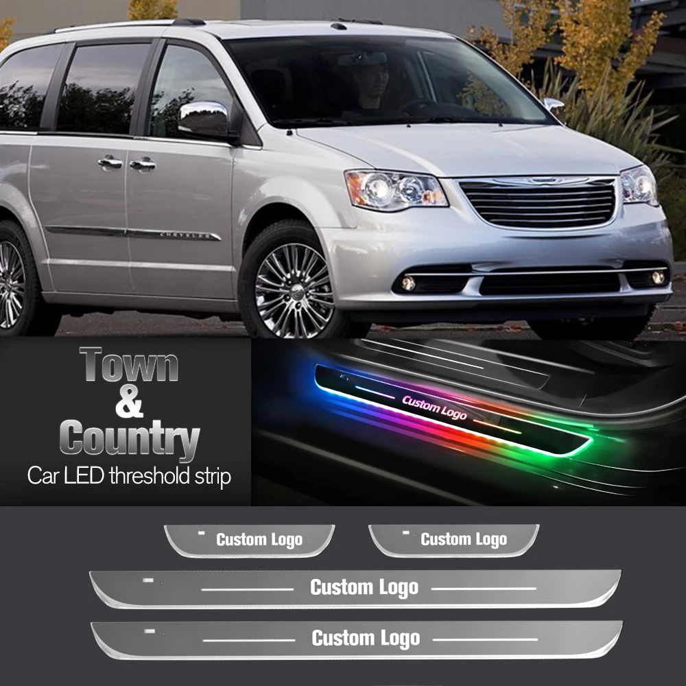 Car Door Sill Light For Chrysler Town Country 1996-2016 2009 2015 Customized Logo LED Welcome Threshold Pedal Lamp Accessories
Car Door Sill Light For Chrysler Town Country 1996-2016 2009 2015 Customized Logo LED Welcome Threshold Pedal Lamp Accessories