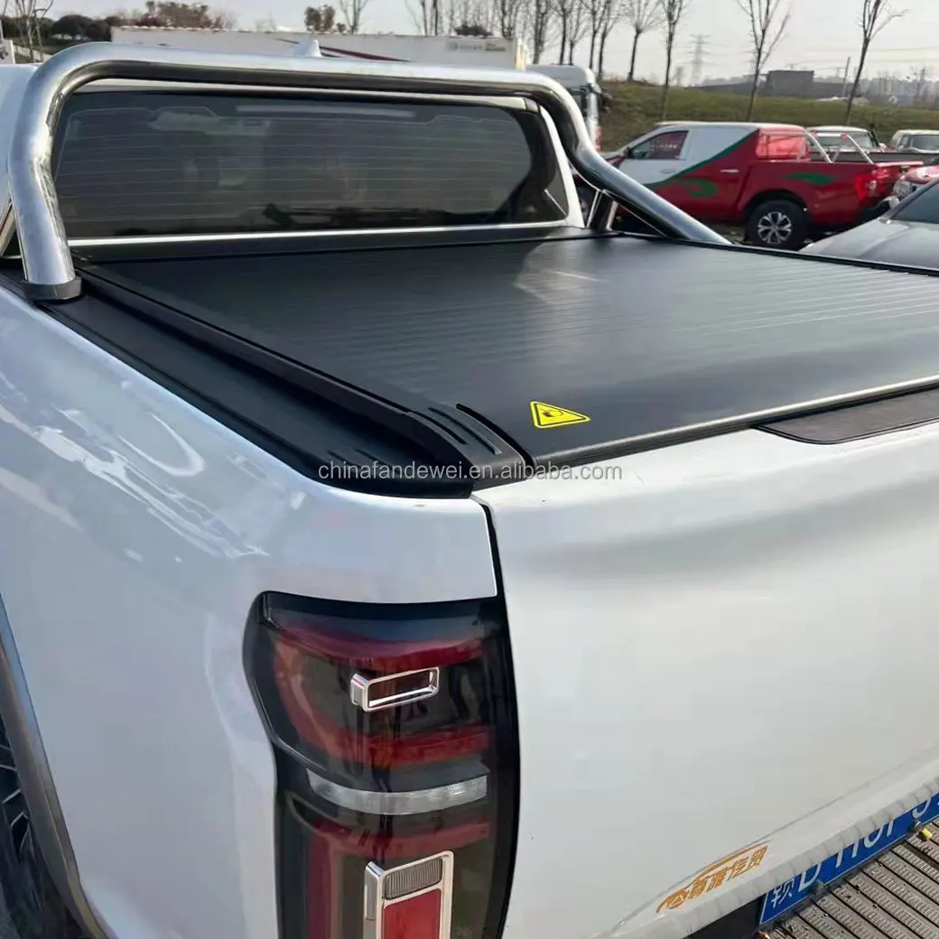 Factory wholesale 4x4 pickup truck roller lid with lock and led light trunk top canopy for for Toyota Tundra 2020
Factory wholesale 4x4 pickup truck roller lid with lock and led light trunk top canopy for for Toyota Tundra 2020