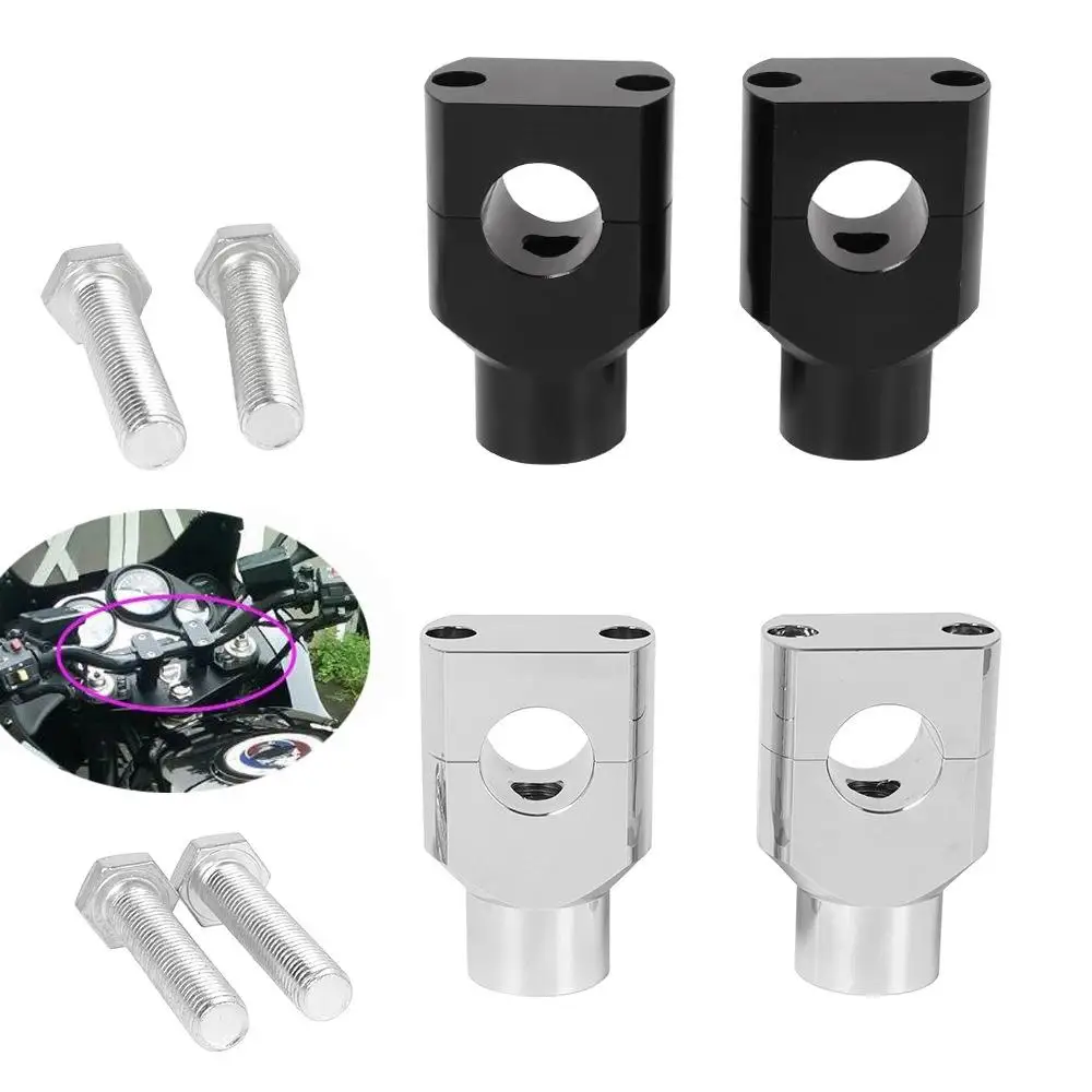 1 Pair Motorcycle Handlebar Riser Clamp Handlebar Column Heighten Block Modified Accessories Universal 25mm
1 Pair Motorcycle Handlebar Riser Clamp Handlebar Column Heighten Block Modified Accessories Universal 25mm