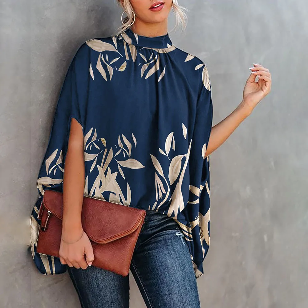 Women's Casual Printed Long Sleeve Shirts 2022 White Blue Floral Tops Loose Tops Elegant Tops Summer Ladies Shirts
Women's Casual Printed Long Sleeve Shirts 2022 White Blue Floral Tops Loose Tops Elegant Tops Summer Ladies Shirts