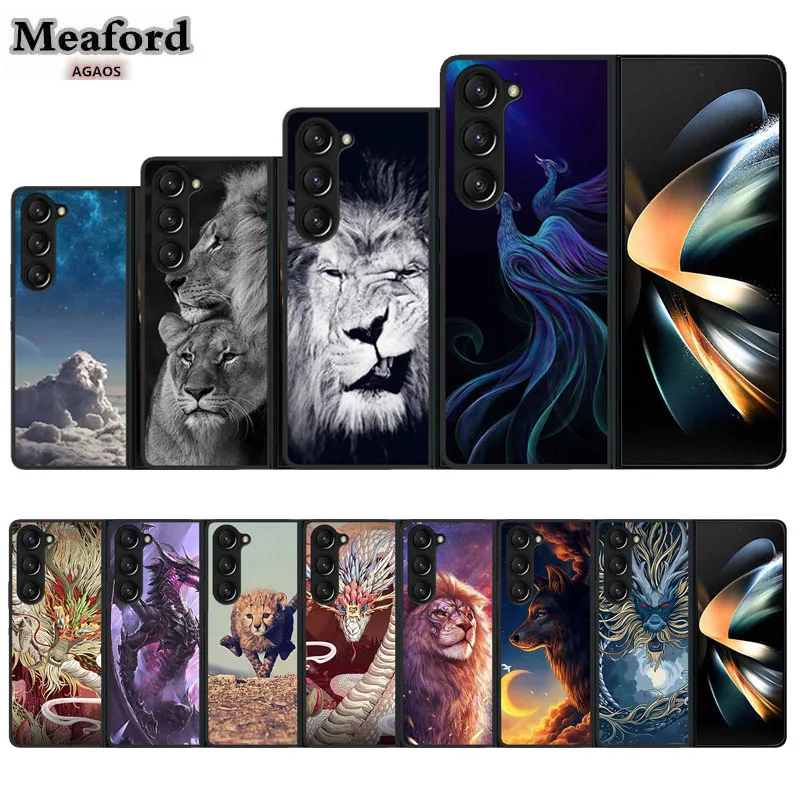 For Samsung Galaxy Z Fold 3 4 5 Phone Case Shockproof Hard Plastic Cover for Galaxy Fold 4 Shockproof Protective Animal Coque
For Samsung Galaxy Z Fold 3 4 5 Phone Case Shockproof Hard Plastic Cover for Galaxy Fold 4 Shockproof Protective Animal Coque