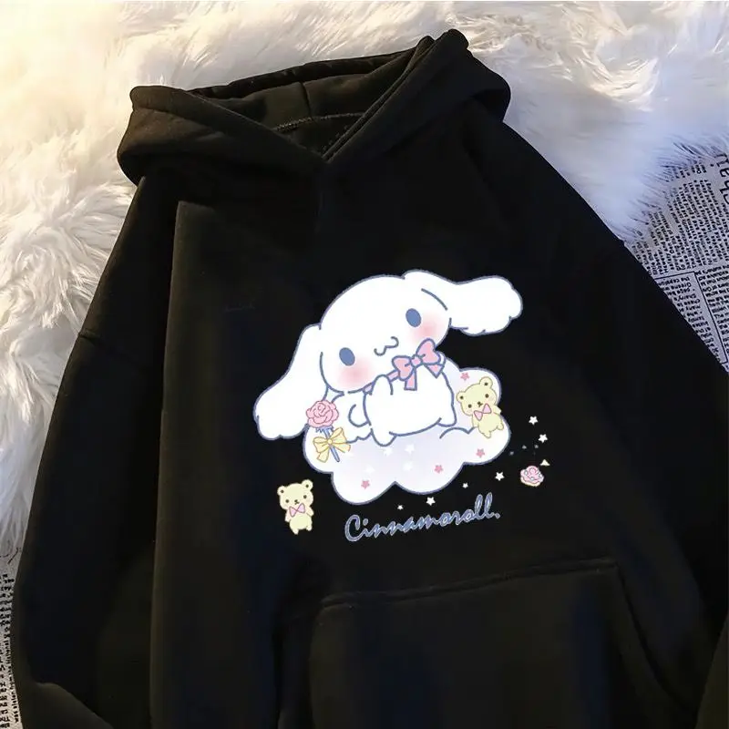 Sanrio Kawaii Cinnamoroll Children's Hoodies Cartoon Cute Anime Student Decorate Thickening Loose Fitting Girls Christmas Gifts
Sanrio Kawaii Cinnamoroll Children's Hoodies Cartoon Cute Anime Student Decorate Thickening Loose Fitting Girls Christmas Gifts