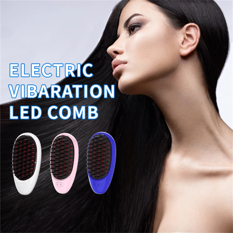 Electric Scalp Massager for Hair Growth Comb Essencial Oil Applicator Red Blue Light Therapy EMS Microcurrent Head Massage Spa
Electric Scalp Massager for Hair Growth Comb Essencial Oil Applicator Red Blue Light Therapy EMS Microcurrent Head Massage Spa