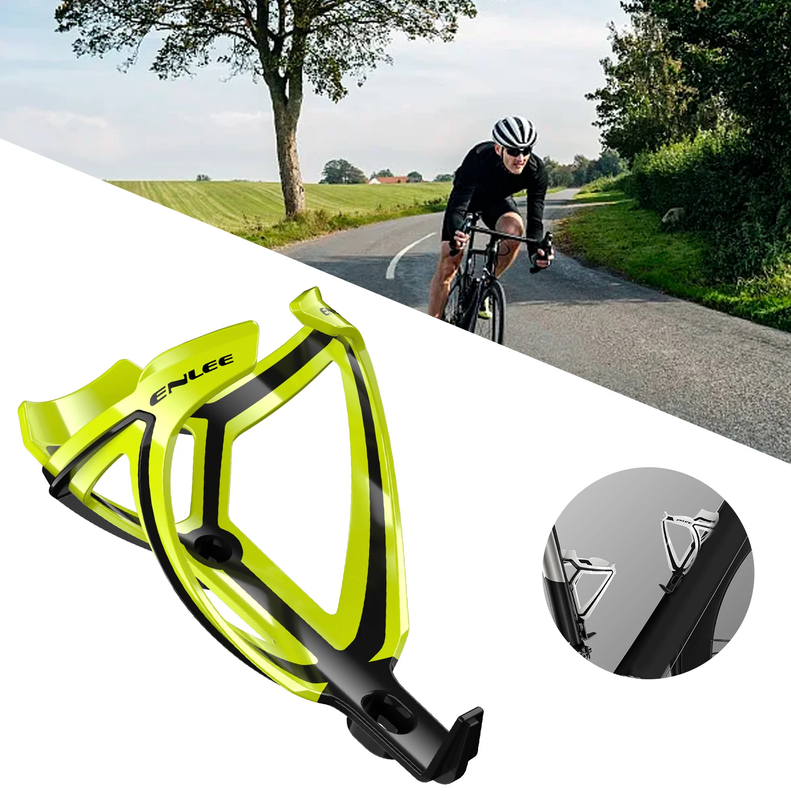 1 шт., двухцветный держатель для бутылки с водой
1 шт., двухцветный держатель для бутылки с водой