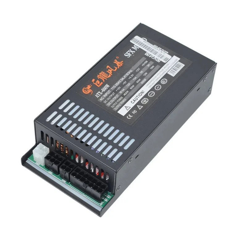 

Блок питания 1U mini flex ATX 400 Вт, 600-110 В, для K39 A4 S3 G5 ITX