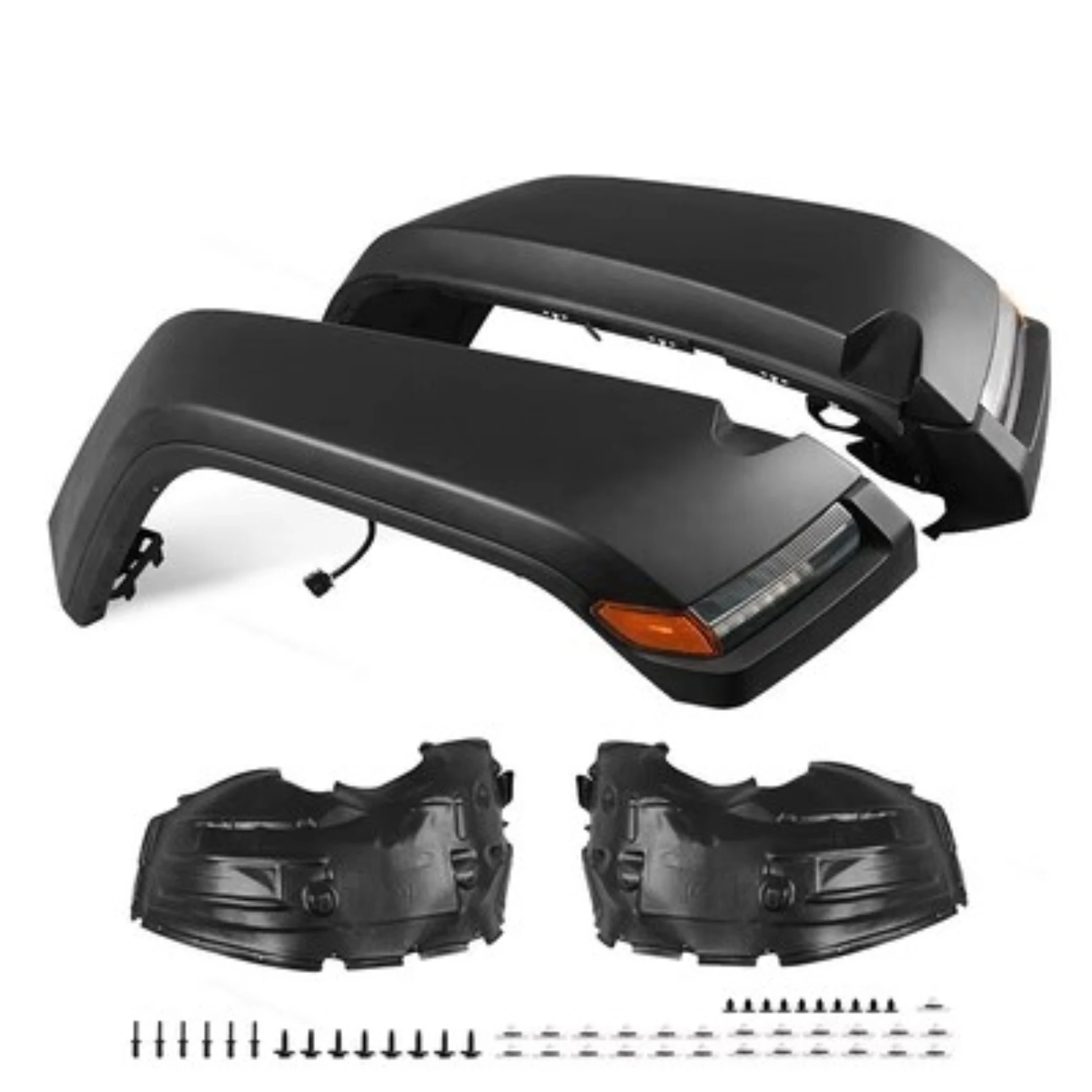 New Style Wheel Eyebrow with Led Signal Light for Jeep Wrangler JK 2007-2017 Fender Trim Car Accessories
New Style Wheel Eyebrow with Led Signal Light for Jeep Wrangler JK 2007-2017 Fender Trim Car Accessories