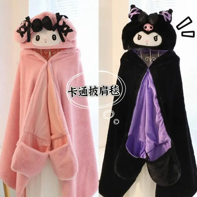 Аниме периферийные устройства sanrio Hello Kitty Kuromi моя мелодия накидка одеяло женское сердечко кавайная мультяшная шаль с капюшоном одеяло для сна подарок
Аниме периферийные устройства sanrio Hello Kitty Kuromi моя мелодия накидка одеяло женское сердечко кавайная мультяшная шаль с капюшоном одеяло для сна подарок