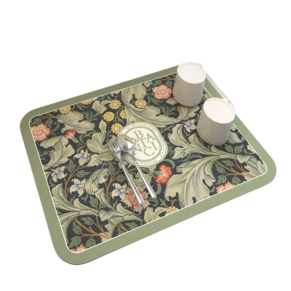 Kitchen Drain Pad Dish Drainer Mat Absorbent Dish Drying Mat Tableware Dinnerware Placemat Countertop Protector Tapis Cuisine
Kitchen Drain Pad Dish Drainer Mat Absorbent Dish Drying Mat Tableware Dinnerware Placemat Countertop Protector Tapis Cuisine