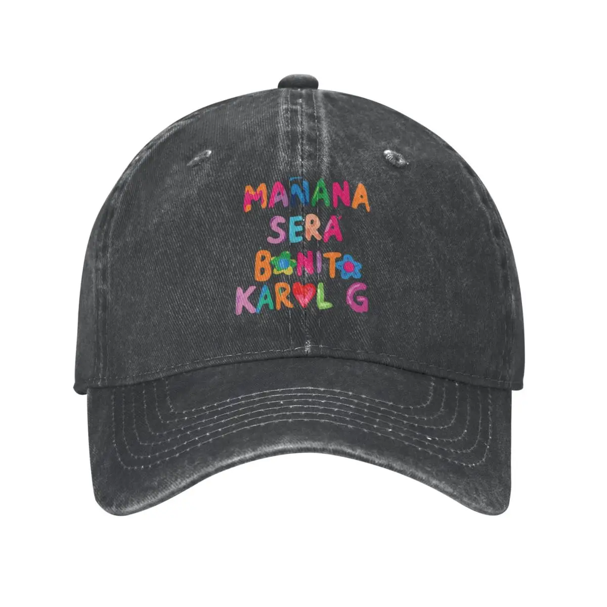 

Karol G Manana Sera Bonito Trucker Hats Retro Distressed Denim Washed Bichota Season Casquette Dad Hat For Men Women Adjustable