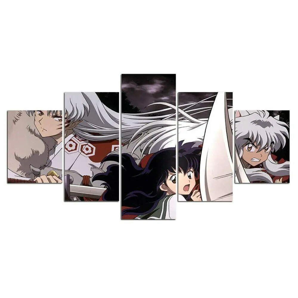 5Pcs Cartoon Japanese Anime Canvas Paintings Wall HD Print Home Decor 5 Panel Modern Abstract 5 Pieces No Framed Room Decor 
5Pcs Cartoon Japanese Anime Canvas Paintings Wall HD Print Home Decor 5 Panel Modern Abstract 5 Pieces No Framed Room Decor