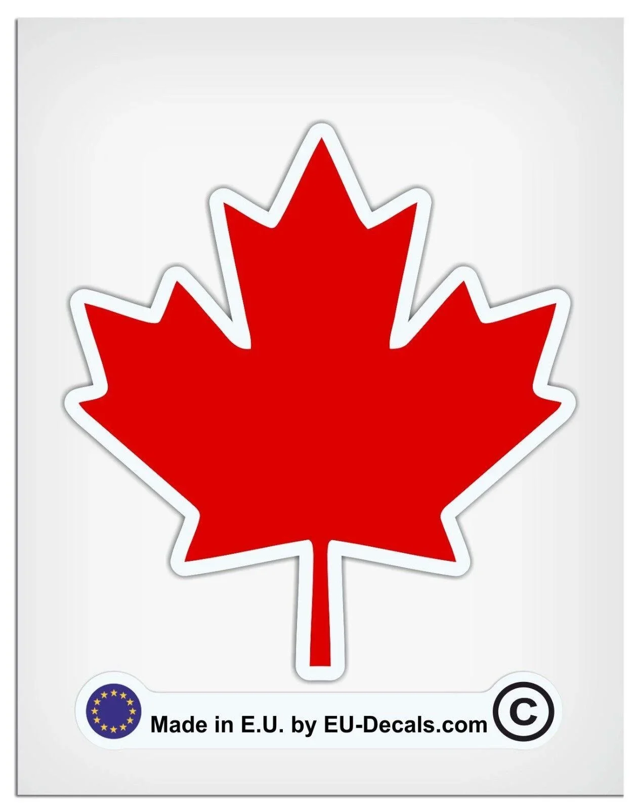 For 100mm-4" Canadian flag symbol maple leaf Laminated Decal Sticker vespa vw laptop
For 100mm-4" Canadian flag symbol maple leaf Laminated Decal Sticker vespa vw laptop
