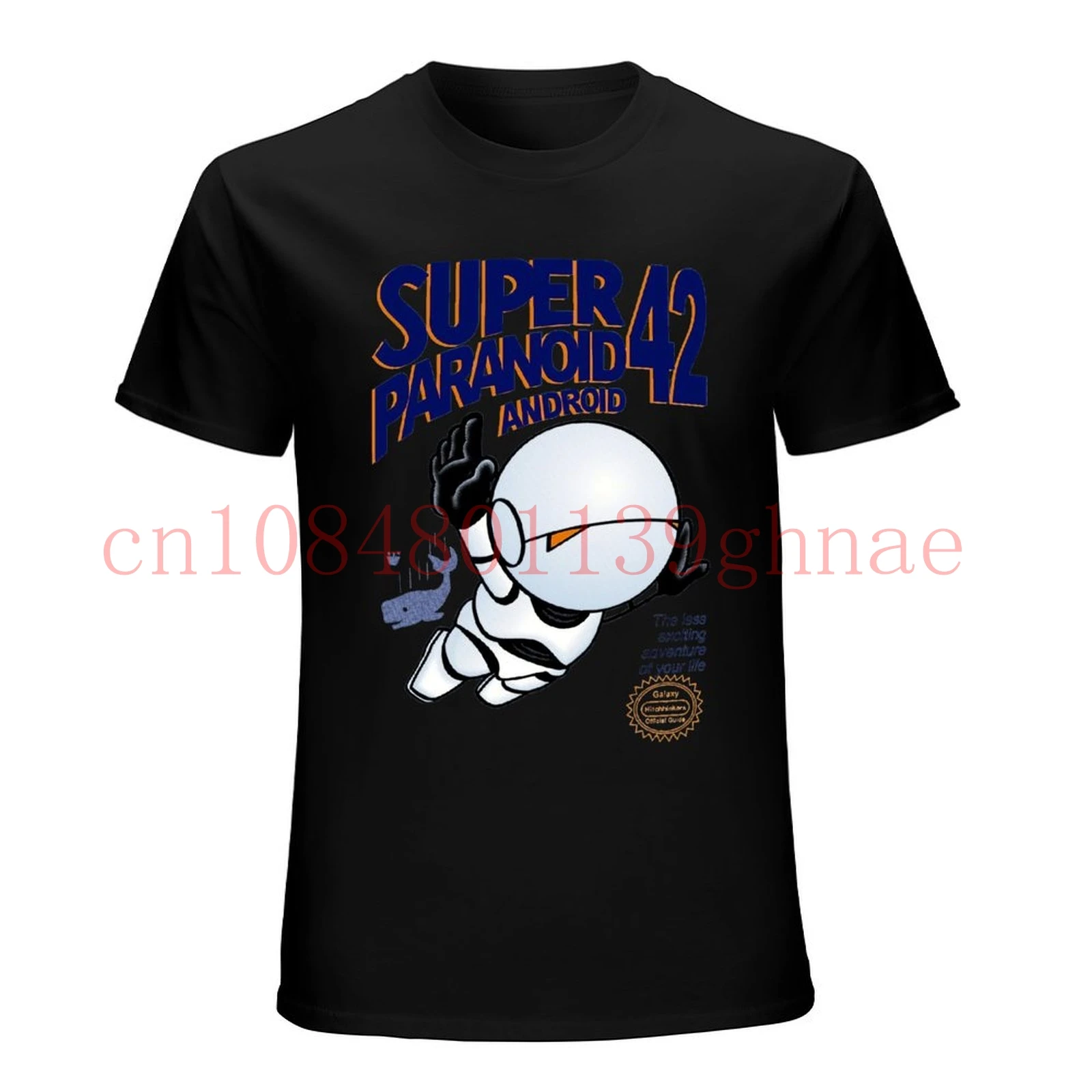 Printed Men T Shirt Cotton tShirt O-Neck Short-Sleeve New Style super paranoid android Hitchhikers Guide Women T-Shirt
Printed Men T Shirt Cotton tShirt O-Neck Short-Sleeve New Style super paranoid android Hitchhikers Guide Women T-Shirt