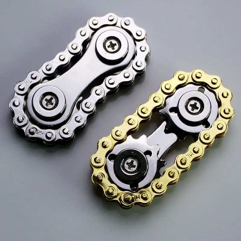 Sprockets Flywheel Fingertip Gyro Fidget Spinner Antistress Anxiety Metal Bike Chains EDC Spinner Fidget Toys For Adult Kids
Sprockets Flywheel Fingertip Gyro Fidget Spinner Antistress Anxiety Metal Bike Chains EDC Spinner Fidget Toys For Adult Kids