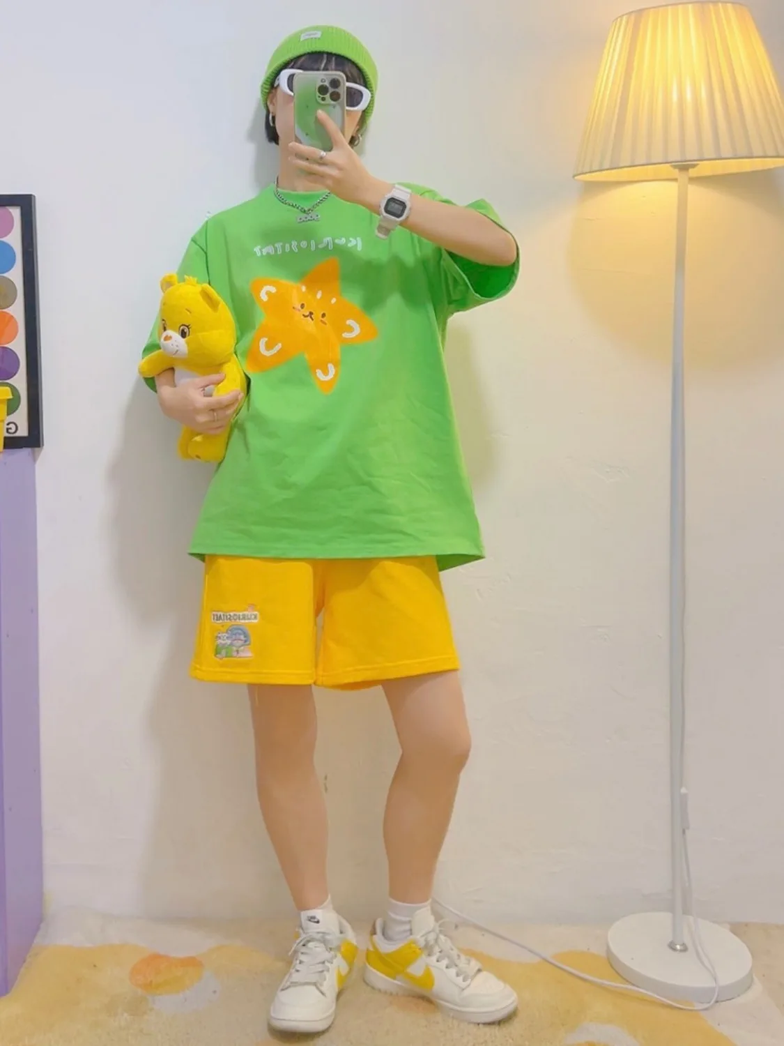 Fashion heavy cotton summer dopamine wear short sleeved for women Korean version of age reducing sweet couple loose top T-shirt
Fashion heavy cotton summer dopamine wear short sleeved for women Korean version of age reducing sweet couple loose top T-shirt