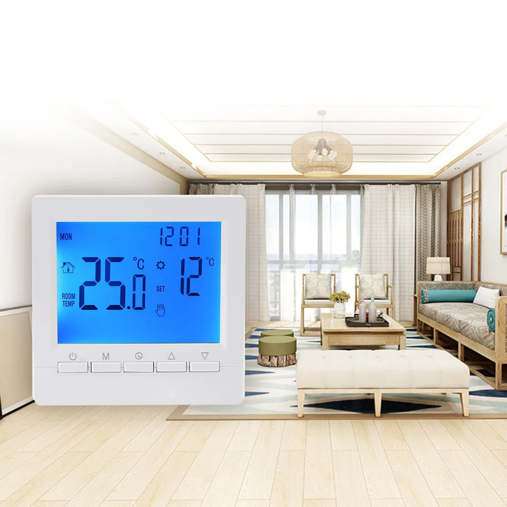 Heating Constant Temperature Digital Gas Boiler Constant Temperature 3ake Programming Room Temperature Controller LCD Room Heat
Heating Constant Temperature Digital Gas Boiler Constant Temperature 3ake Programming Room Temperature Controller LCD Room Heat