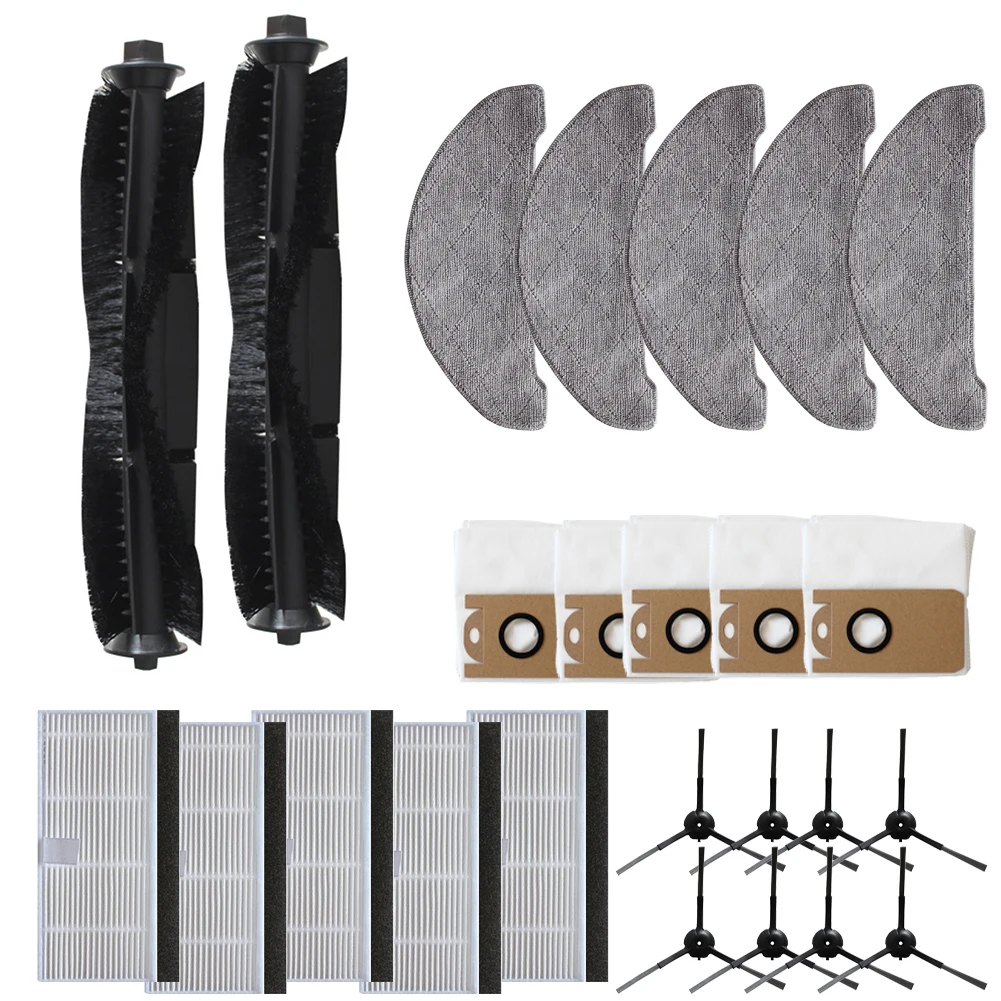 Mian Brush For Pro For T10 Robot Vacuum Cleaner Parts Mian Brush Side Brush Mop Pads Dust Bags Filters
Mian Brush For Pro For T10 Robot Vacuum Cleaner Parts Mian Brush Side Brush Mop Pads Dust Bags Filters